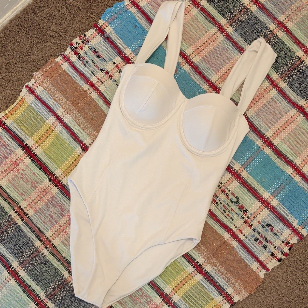 Beach Riot Ivory Swimsuit
